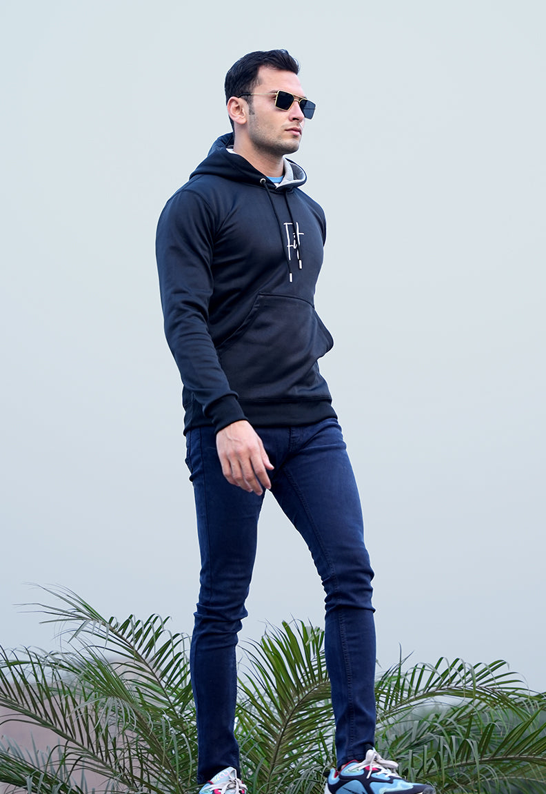 Black Color WOW Fit hoodie