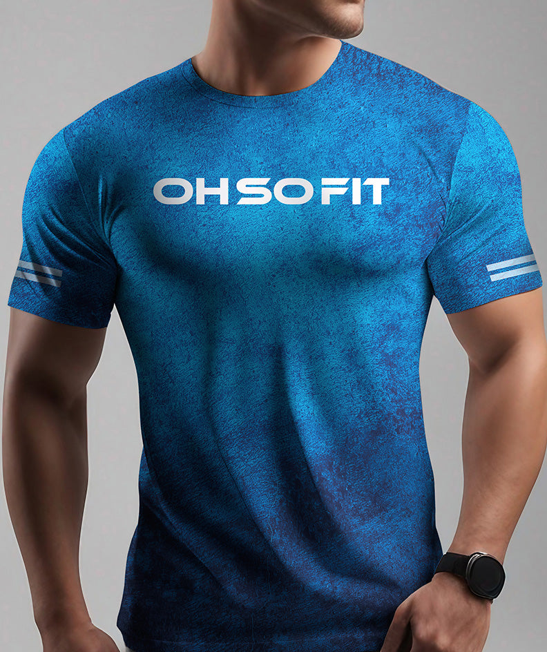 Blue fit Tee