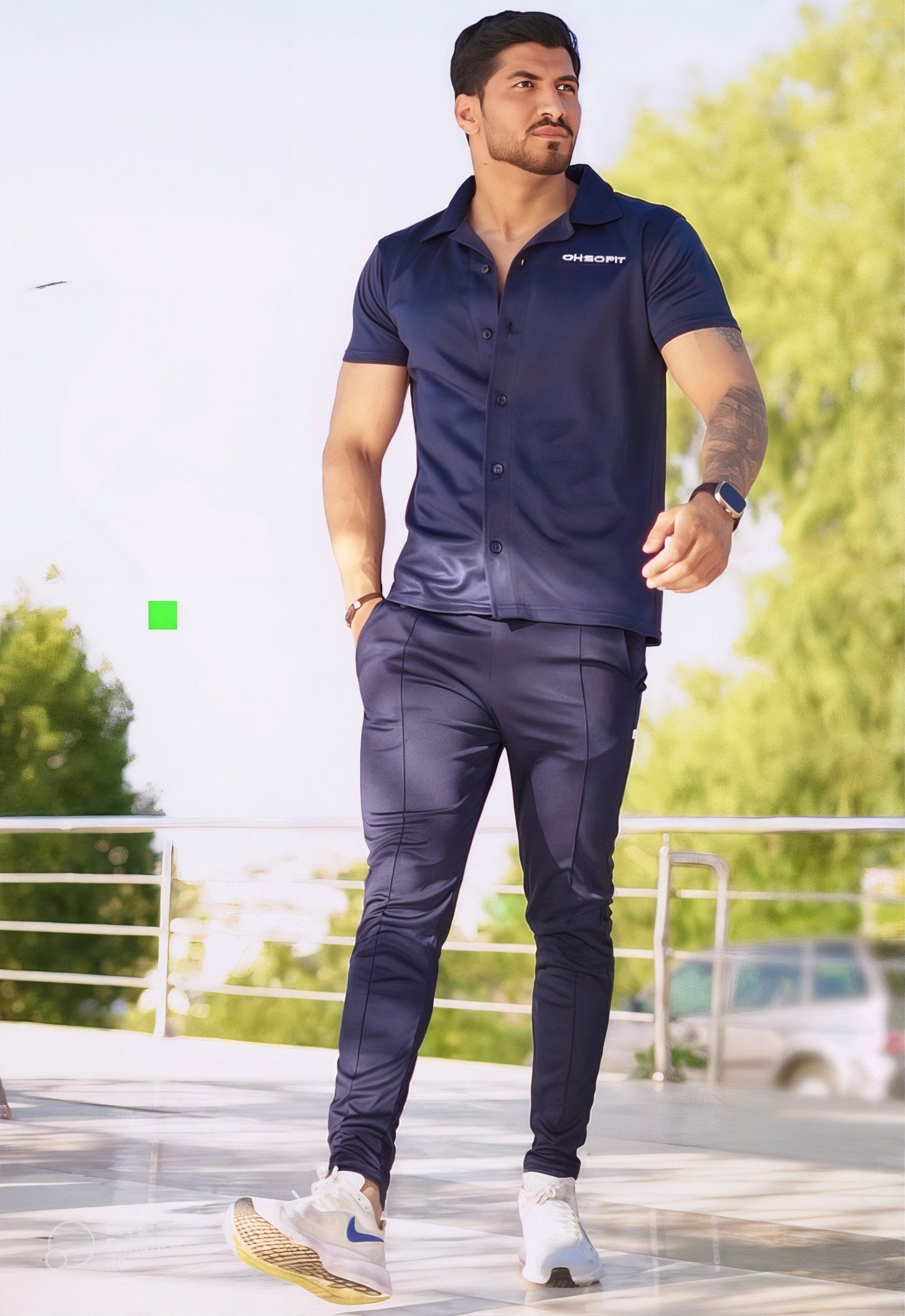 Dark blue Combo Casual/Formal