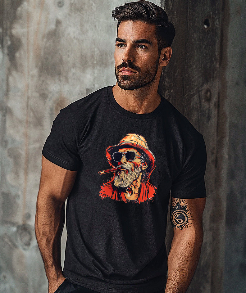 Old man art Tee