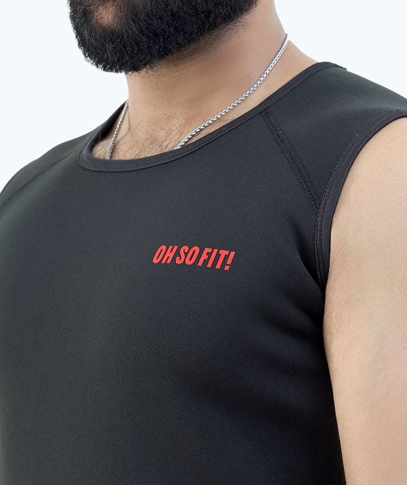 Male Tank top Pro with Abdominal Trimming Support.