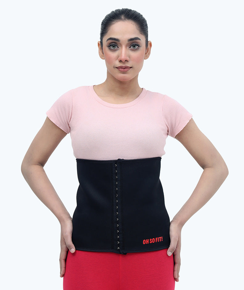 Women's Waist Trainer adjustable three-row hook