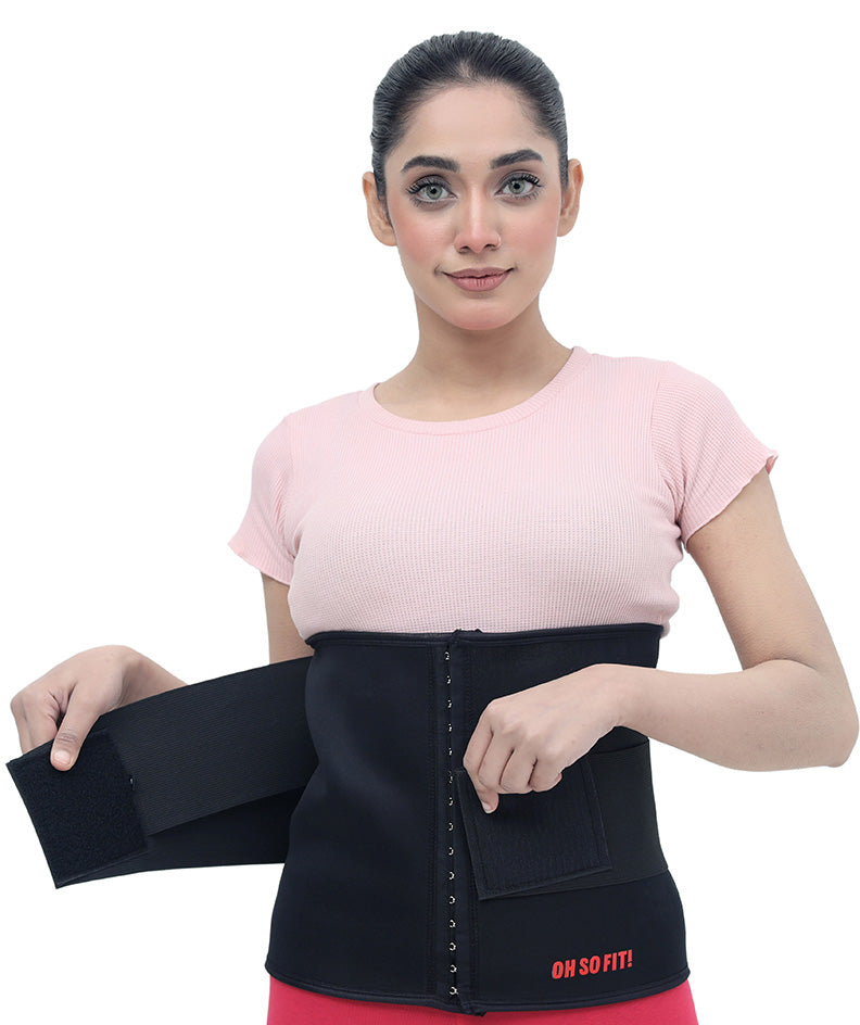Extreme Women's Waist Trainer adjustable three-row hook + Extra Tummy Trimmer